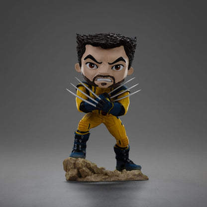 Deadpool & Wolverine Mini Co. PVC-figur Wolverine Unmasked 14 cm