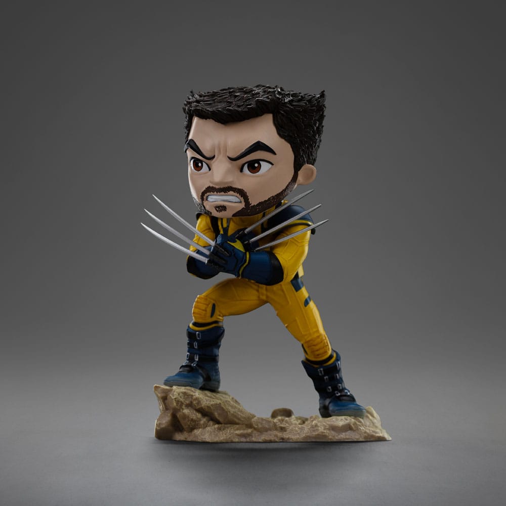 Deadpool & Wolverine Mini Co. PVC-figur Wolverine Unmasked 14 cm