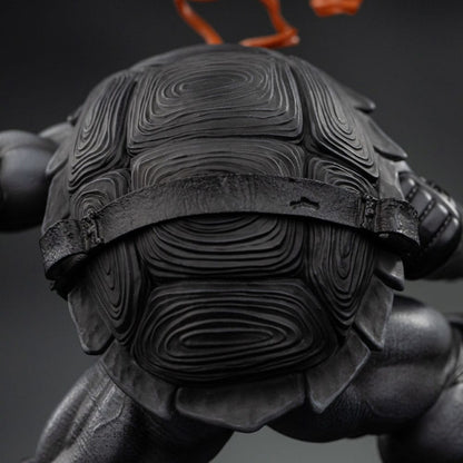 Teenage Mutant Ninja Turtles Statua in scala artistica 1/10 Michelangelo Variante in bianco e nero 26 cm heo Exclusive