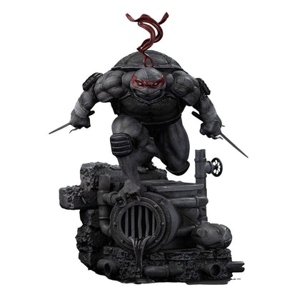 Teenage Mutant Ninja Turtles Estatua a escala artística 1/10 Rafael Variante en blanco y negro 26 cm heo exclusivo