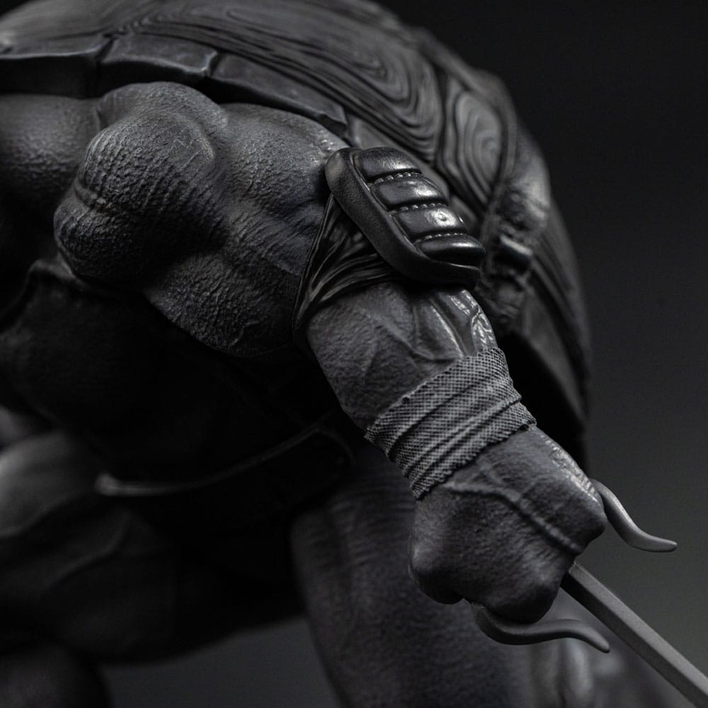 Teenage Mutant Ninja Turtles Estatua a escala artística 1/10 Rafael Variante en blanco y negro 26 cm heo exclusivo