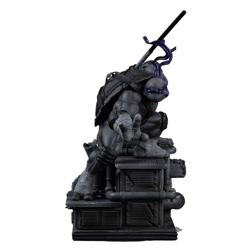 Teenage Mutant Ninja Turtles Art Scale Statue 1/10 Donatello Black and White Variant 26 cm heo eksklusiv