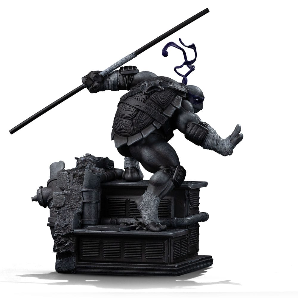 Teenage Mutant Ninja Turtles Art Scale Statue 1/10 Donatello Black and White Variant 26 cm heo eksklusiv