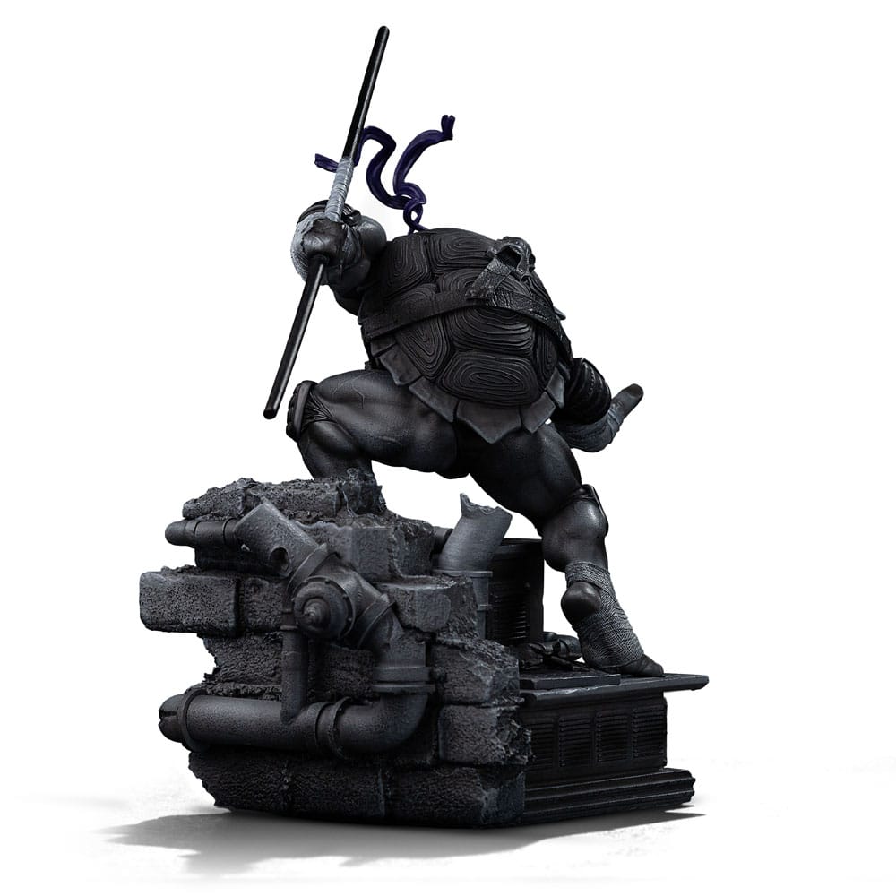 Teenage Mutant Ninja Turtles Art Scale Statue 1/10 Donatello Black and White Variant 26 cm heo eksklusiv