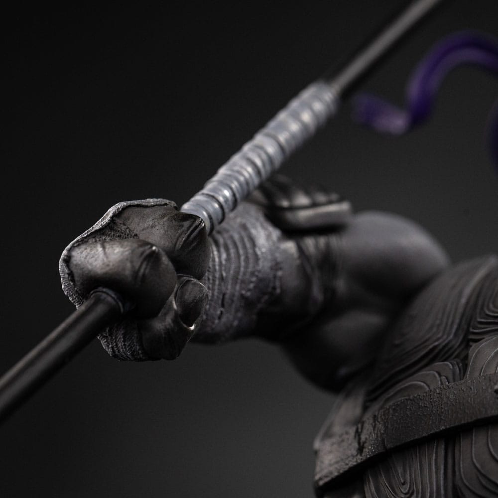Teenage Mutant Ninja Turtles Art Scale Statue 1/10 Donatello Black and White Variant 26 cm heo eksklusiv