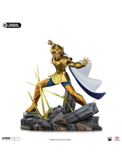 Aziz Seiya Sanat Ölçeği Heykeli 1/10 Leo Aiolia 24 cm