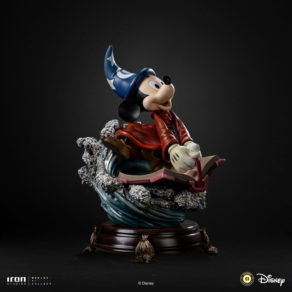 Disney Classics Vintage Collection Deluxe Art Scale Statue 1/10 Sorcier Mickey 28 cm