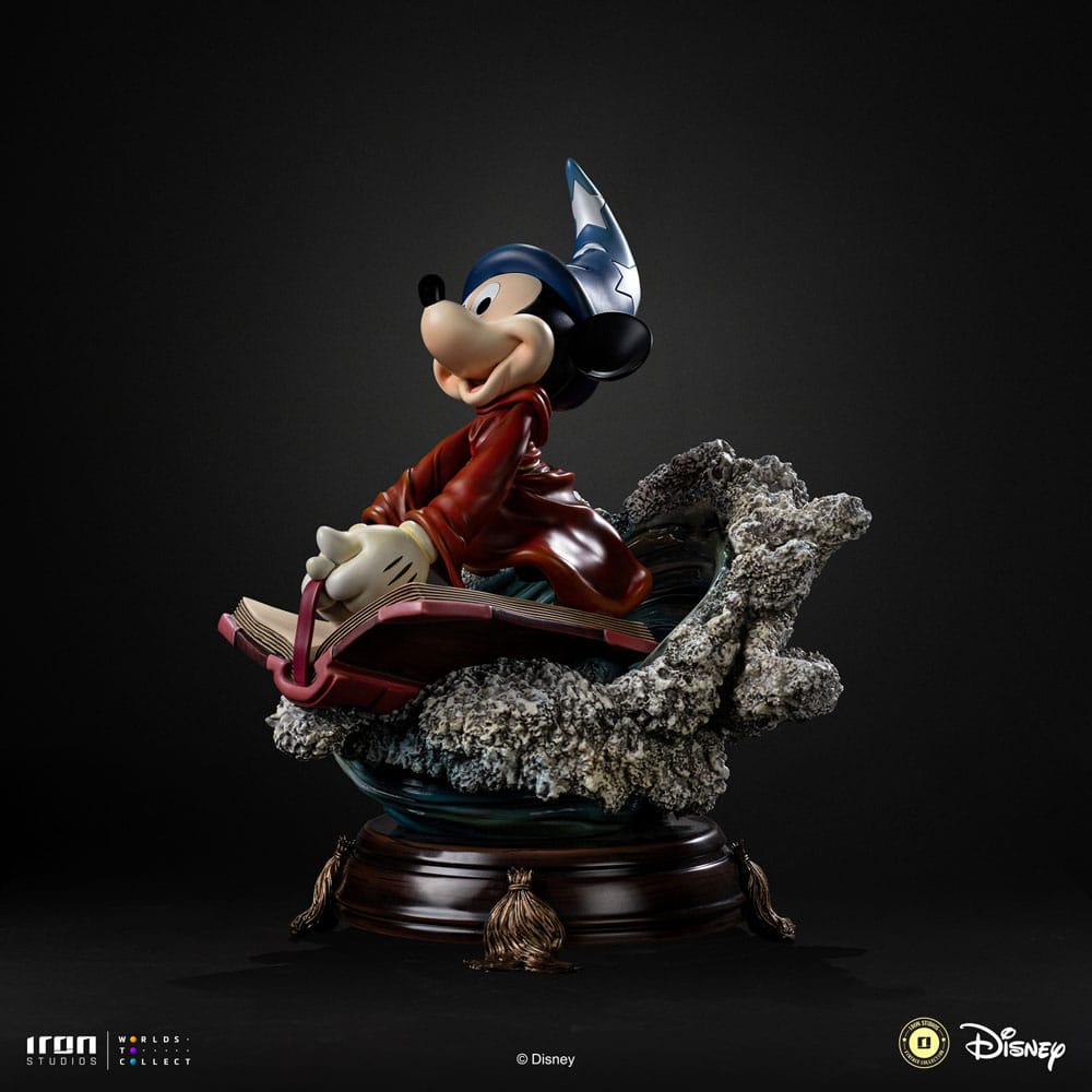 Disney Classics Vintage Collection Deluxe Art Scale Statue 1/10 Sorcier Mickey 28 cm