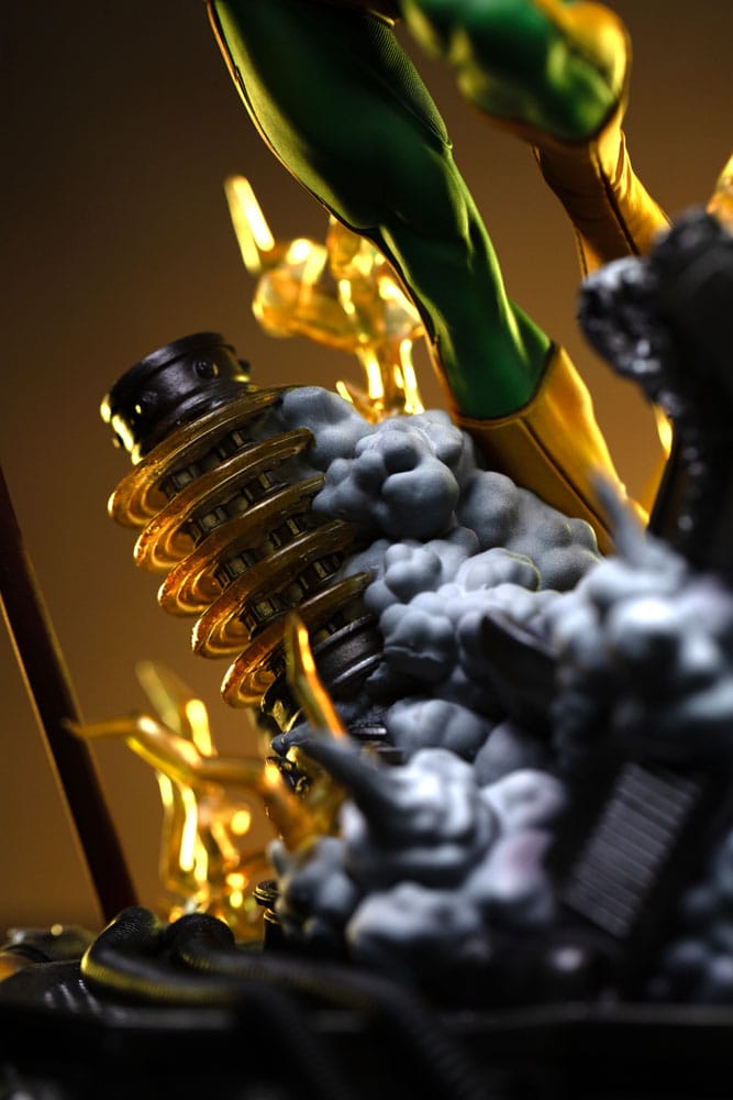 Spider-Man vs. Villains Diorama BDS Art Scale Estatua 1/10 Electro 25 cm