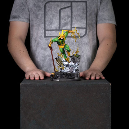 Spider-Man vs. Villains Diorama BDS Art Scale Estatua 1/10 Electro 25 cm