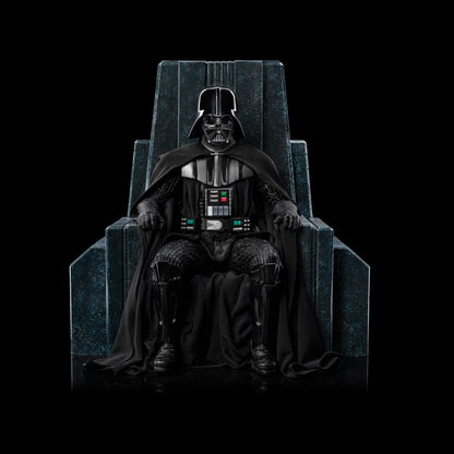 Yıldız Savaşları Sanat Ölçeği Heykeli 1/10 Tahtta Darth Vader 18 cm
