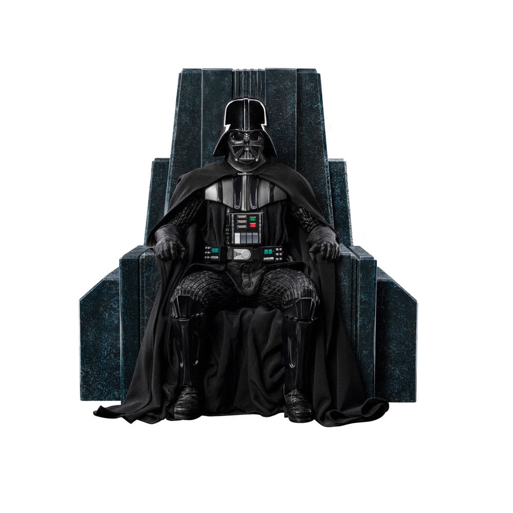 Yıldız Savaşları Sanat Ölçeği Heykeli 1/10 Tahtta Darth Vader 18 cm