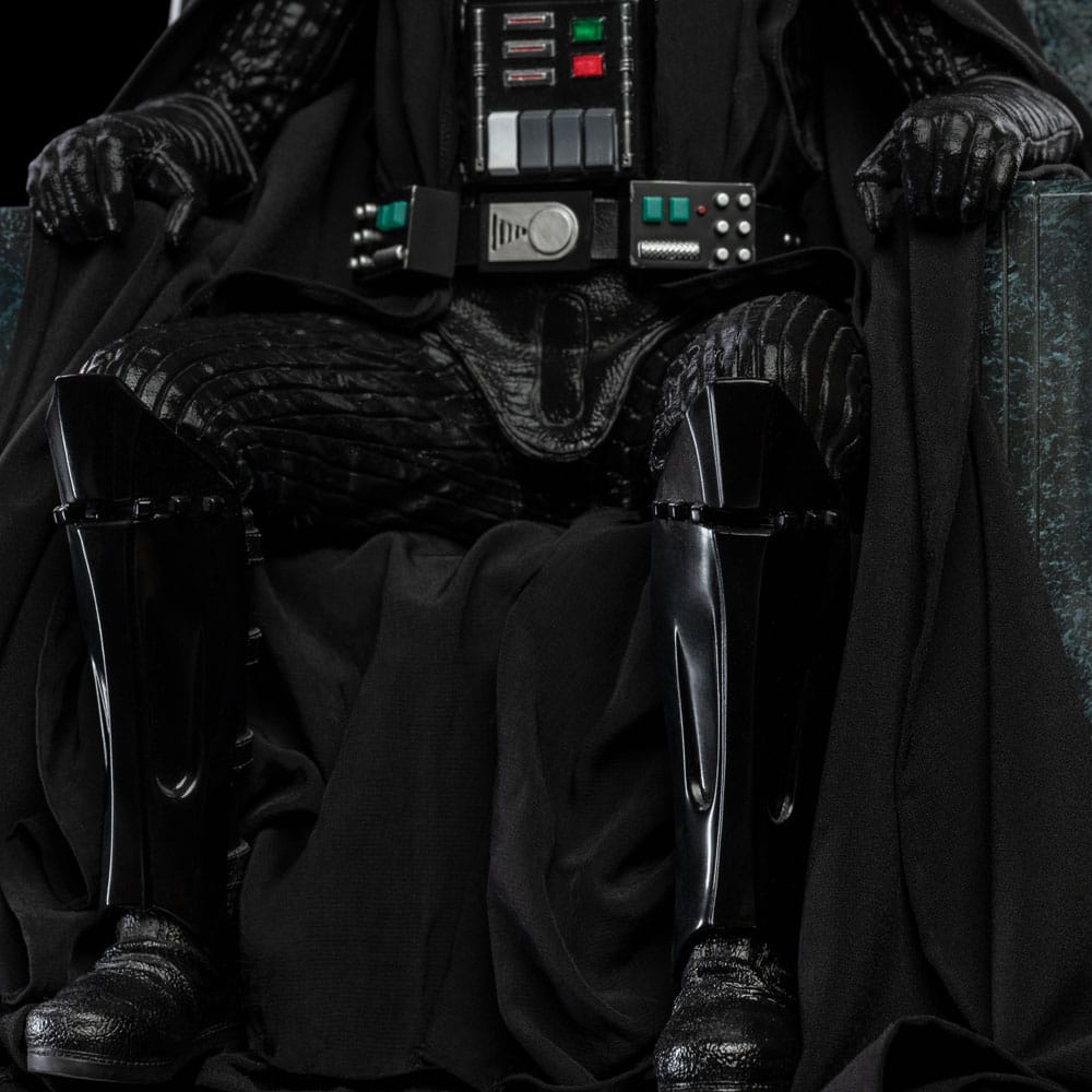 Yıldız Savaşları Sanat Ölçeği Heykeli 1/10 Tahtta Darth Vader 18 cm