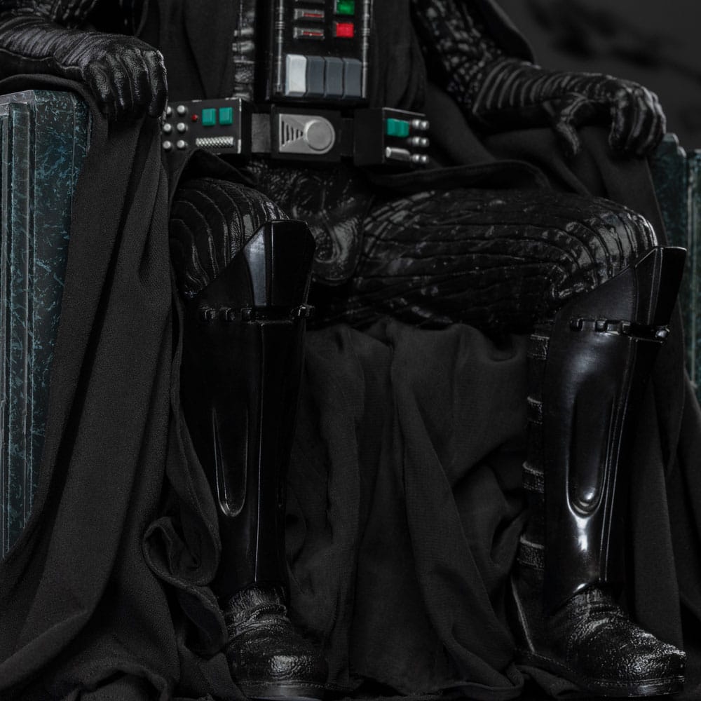 Yıldız Savaşları Sanat Ölçeği Heykeli 1/10 Tahtta Darth Vader 18 cm