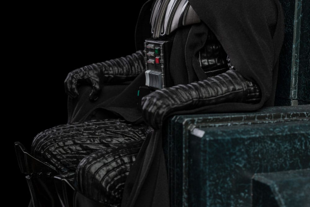 Yıldız Savaşları Sanat Ölçeği Heykeli 1/10 Tahtta Darth Vader 18 cm