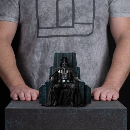 Yıldız Savaşları Sanat Ölçeği Heykeli 1/10 Tahtta Darth Vader 18 cm