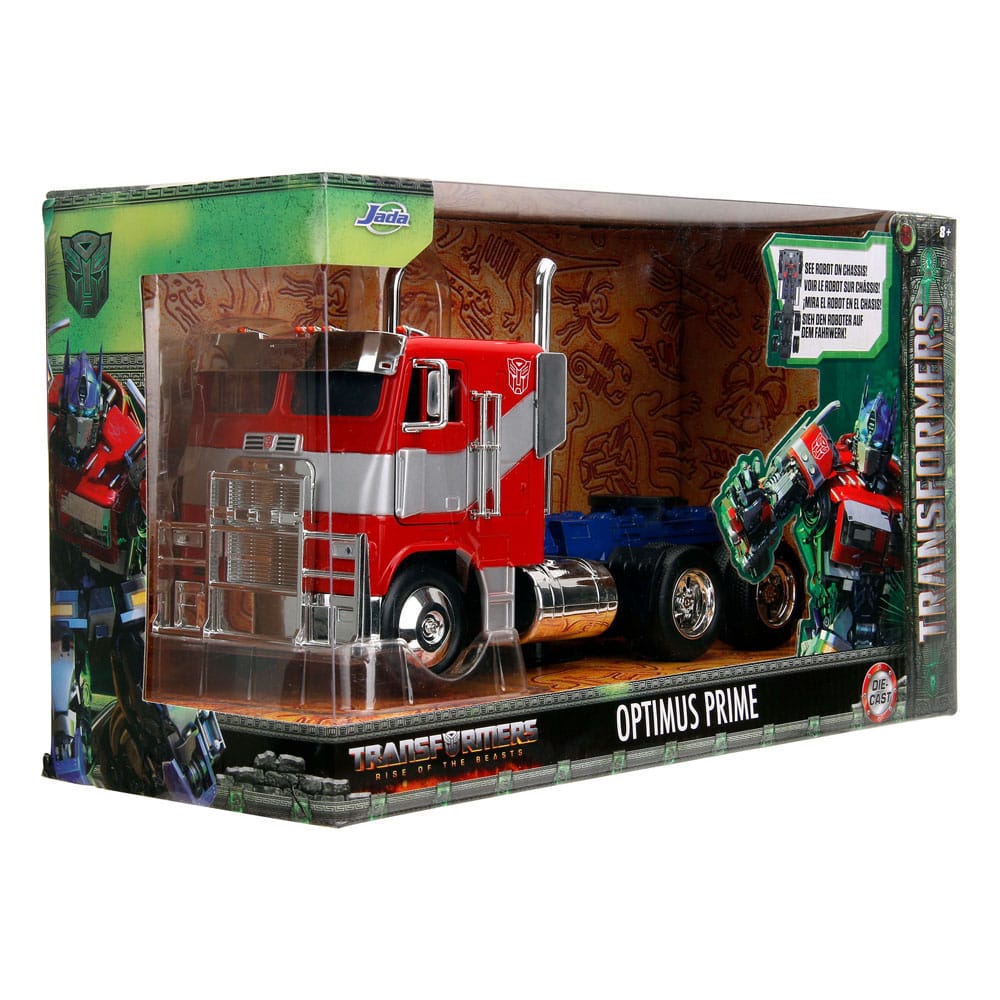 Transformers Diecast Model 1/24 Big Rig T7 Optimus Prime