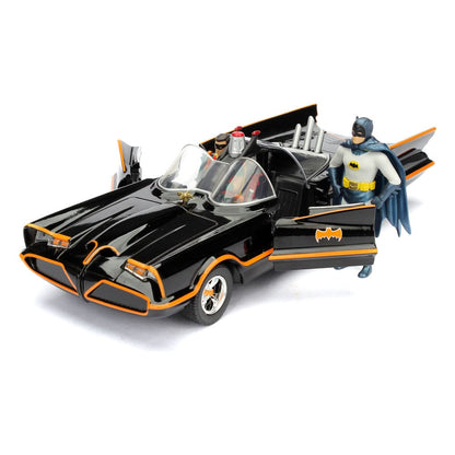 DC Comics Diecast Model 1/24 Batman 1966 Classic Batmobile