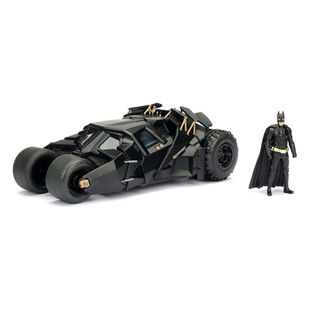 DC Comics Diecast Model 1/24 Batman The Dark Knight Batmobile