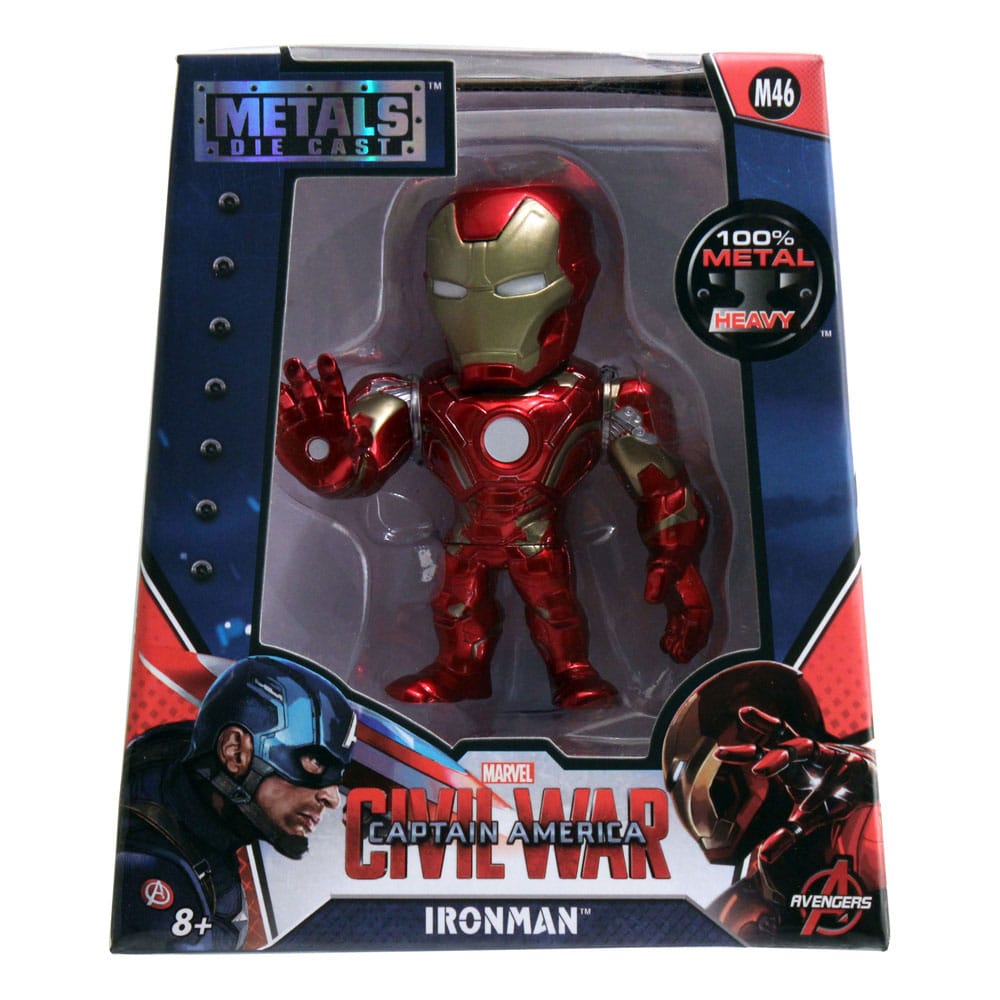 Marvel Diecast Mini-figuur Iron-Man10 cm