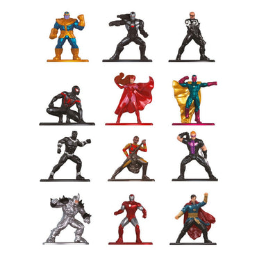 Marvel -Nano -Metallfiguren Die Mini -Figuren zeigen 4 cm (24)