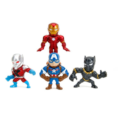 Avengers Nano Metalfigs Diecast Mini Figures 4 Pack 6 cm