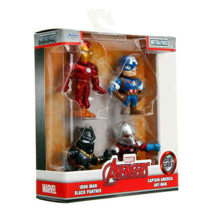 Avengers Nano Metalfigs Diecast Mini Figures 4 Pack 6 cm