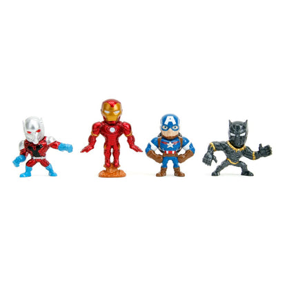 Avengers Nano Metalfigs Diecast Mini Figures 4 Pack 6 cm