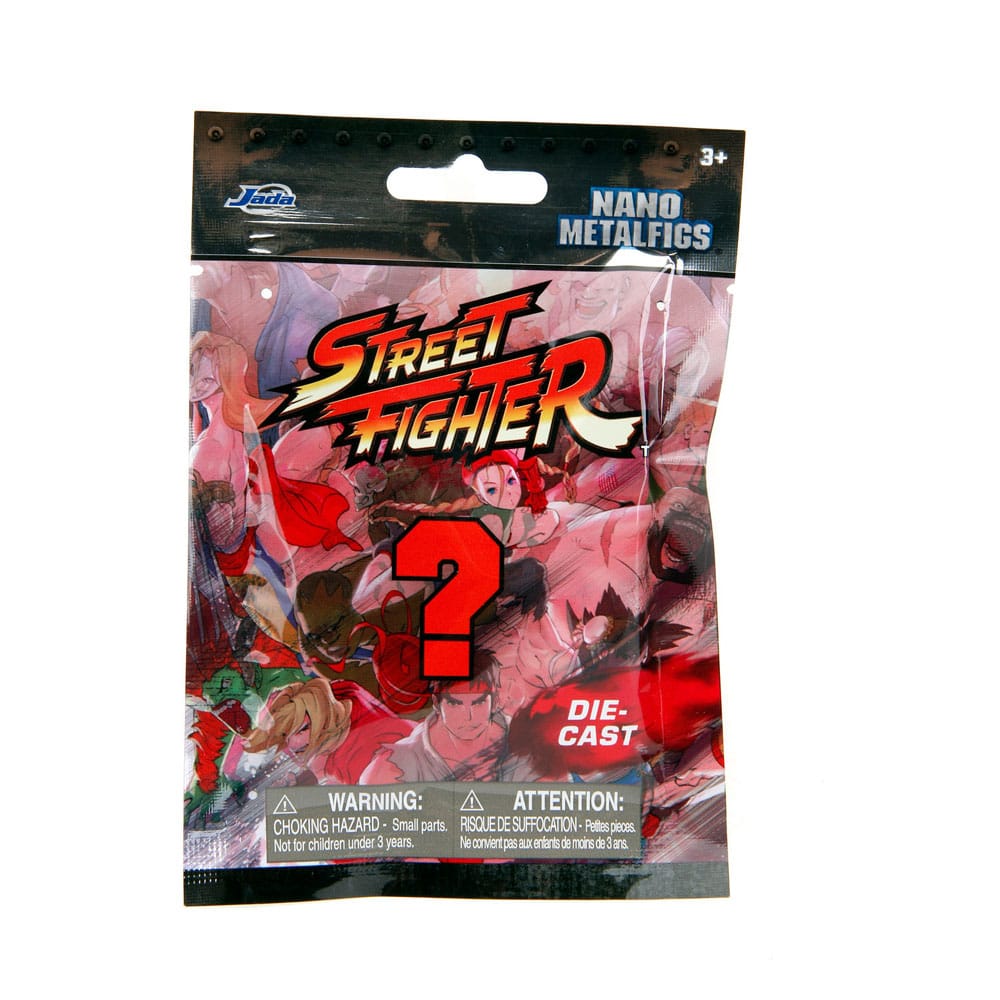 Street Fighter Nano Metalfigs Diecast Mini Figures Display 6 cm (24)