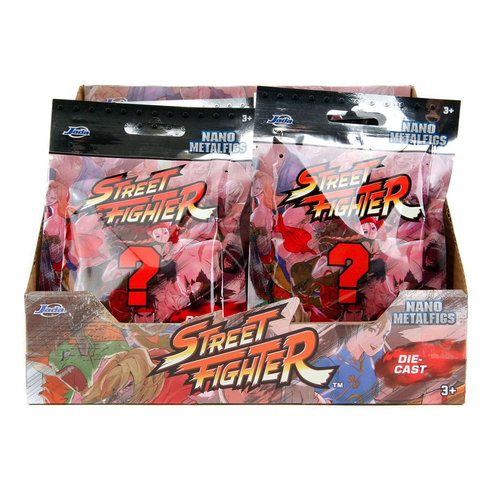 Street Fighter Nano Metalfigs Diecast Mini Figures Display 6 cm (24)