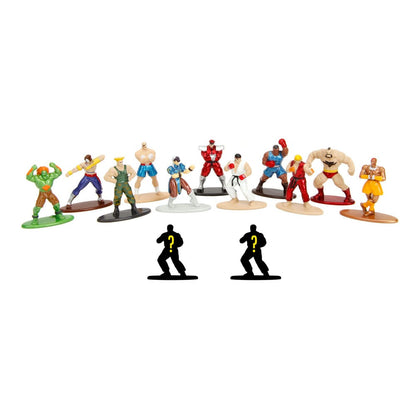 Street Fighter Nano Metalfigs Diecast Mini Figures Display 6 cm (24)