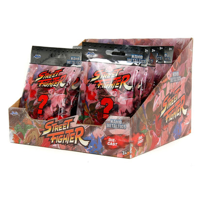 Street Fighter Nano Metalfigs Diecast Mini Figures Display 6 cm (24)