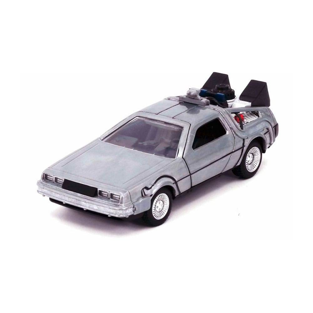 Povratak u budućnost Hollywood Rides Diecast Model 1/32 Delorean Time Machine
