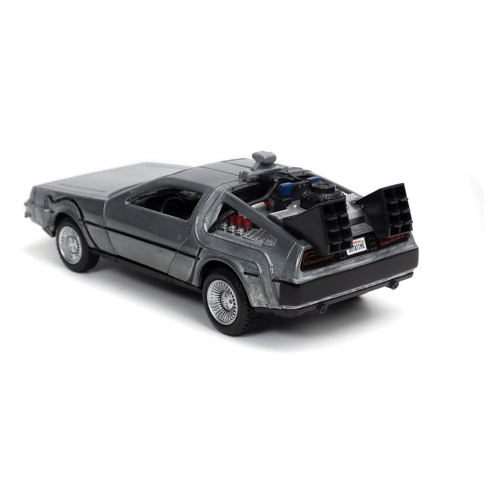 Povratak u budućnost Hollywood Rides Diecast Model 1/32 Delorean Time Machine