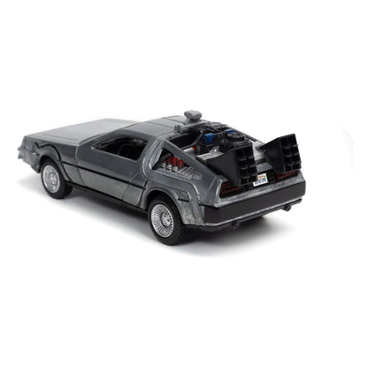 Povratak u budućnost Hollywood Rides Diecast Model 1/32 Delorean Time Machine