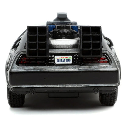 Povratak u budućnost Hollywood Rides Diecast Model 1/32 Delorean Time Machine