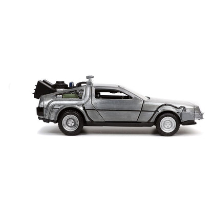 Povratak u budućnost Hollywood Rides Diecast Model 1/32 Delorean Time Machine