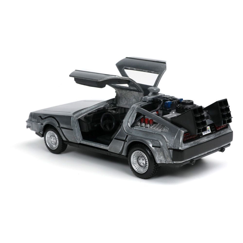 Povratak u budućnost Hollywood Rides Diecast Model 1/32 Delorean Time Machine