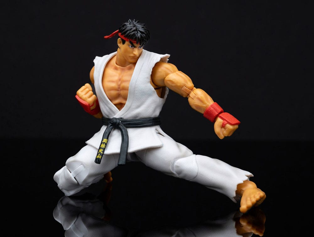 Ultra Street Fighter II: The Final Challengeers Eylem Şekil 1/12 Ryu 15 cm
