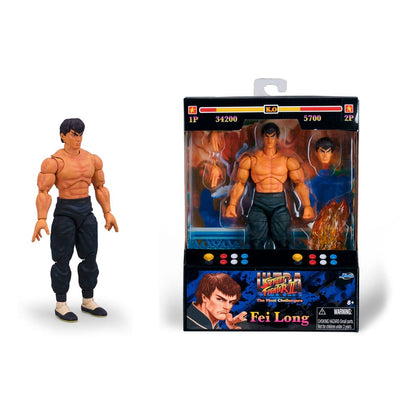 Ultra Street Fighter II: The Final Challengers Action Figuur 1/12 Fei-Long 15 cm