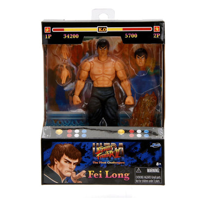 Ultra Street Fighter II: The Final Challengers Action Figuur 1/12 Fei-Long 15 cm
