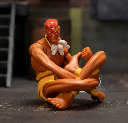 Ultra Street Fighter II: Son Meydan Okuyanlar Aksiyon Figürü 1/12 Dhalsim 15 cm