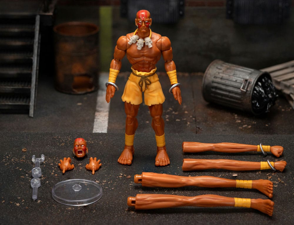 Ultra Street Fighter II: Son Meydan Okuyanlar Aksiyon Figürü 1/12 Dhalsim 15 cm