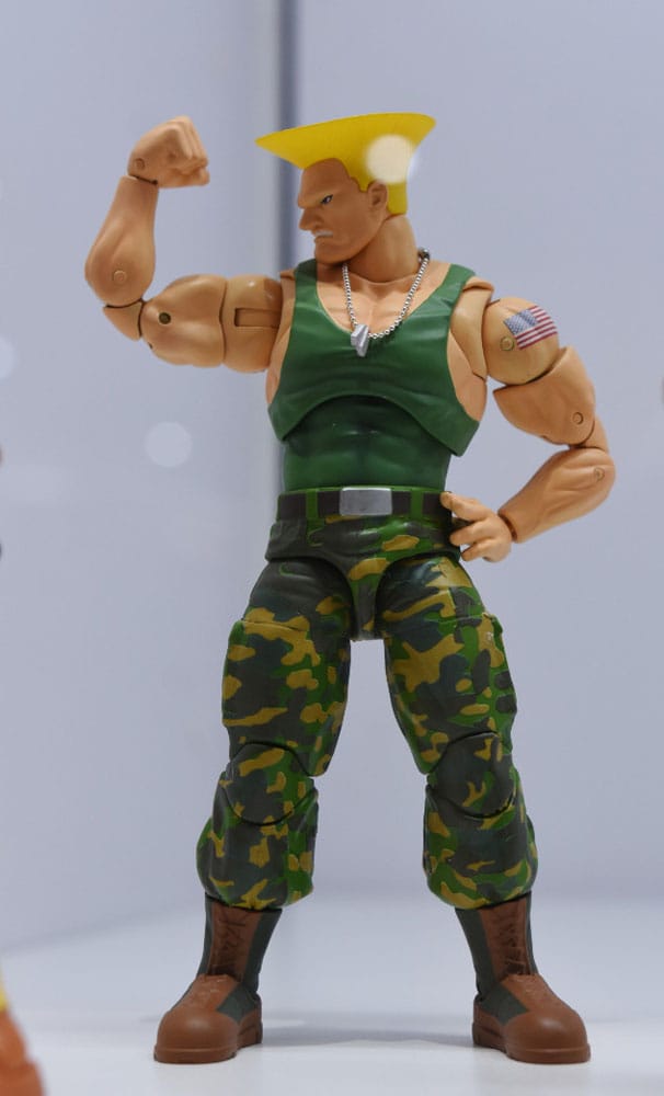 Ultra Street Fighter II: The Final Challengeers Action Şekil 1/12 Guile 15 cm