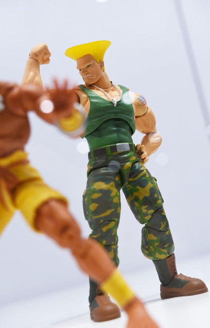 Ultra Street Fighter II: The Final Challengeers Action Şekil 1/12 Guile 15 cm