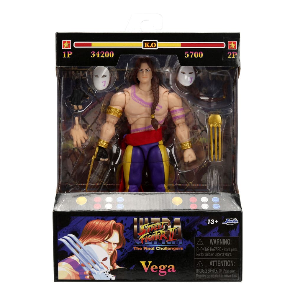 Ultra Street Fighter II: The Final Challengers Action Figur 1/12 Vega 15 cm