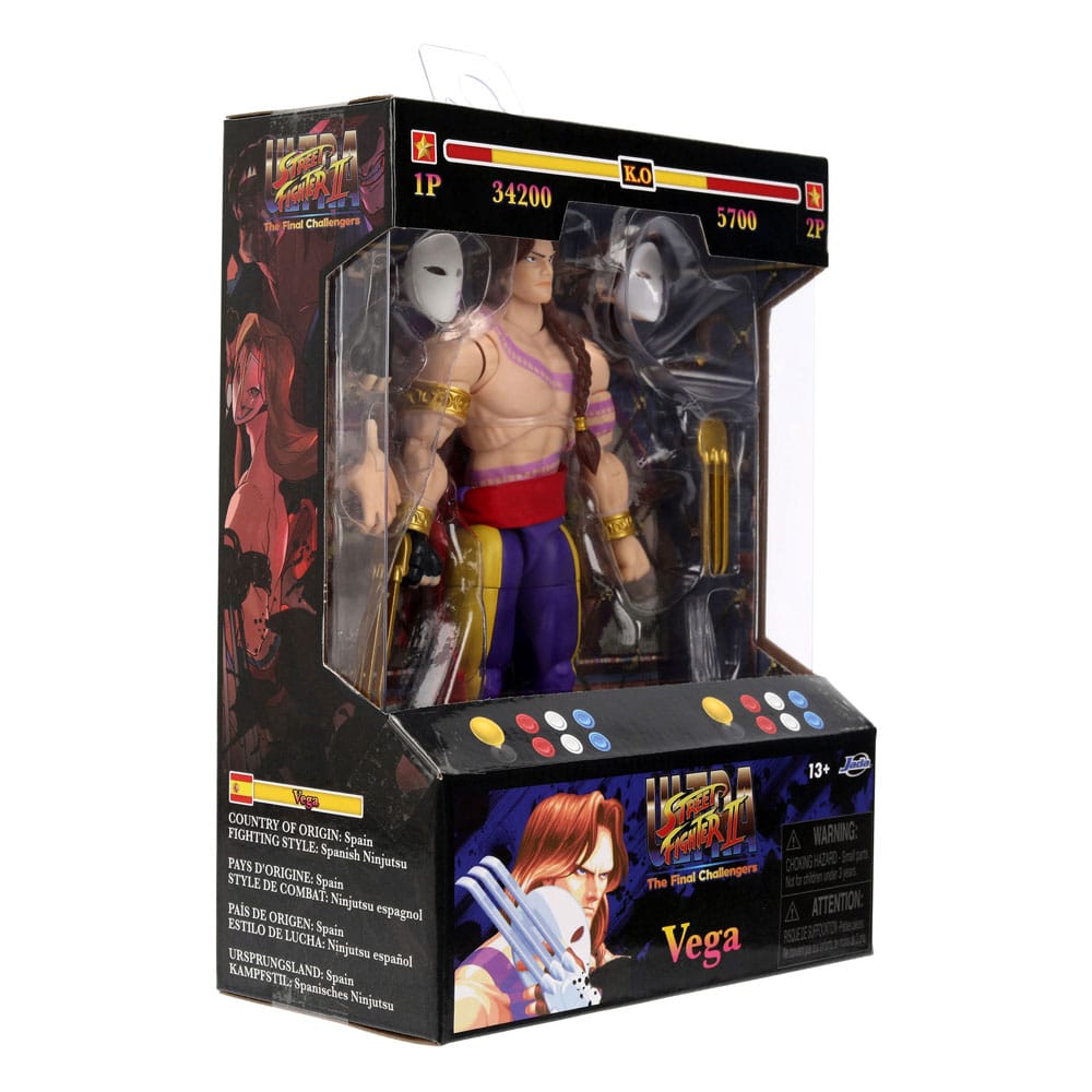Ultra Street Fighter II: The Final Challengers Action Figur 1/12 Vega 15 cm