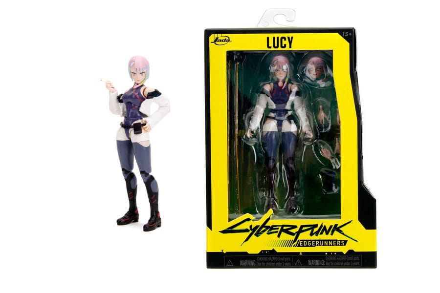 Cyberpunk: Edgerunners Diecast Minifiguur Lucy 15 cm