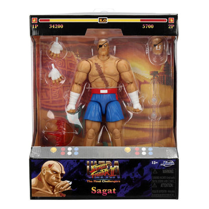 Ultra Street Fighter II: The Final Challengers Action Figur 1/12 Sagat 19 cm
