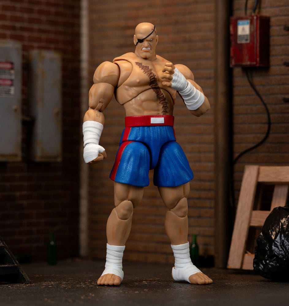 Ultra Street Fighter II: The Final Challengers Action Figur 1/12 Sagat 19 cm